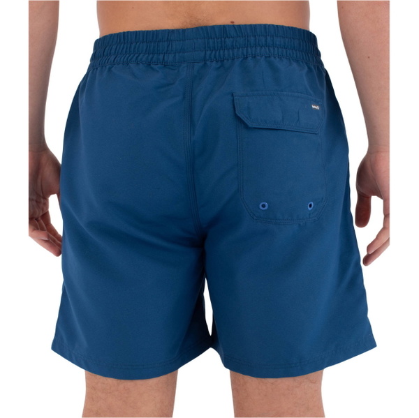 2026 Hurley Mens Volley Icon Solid 17' Boardshorts MBEU00010 - Abyss